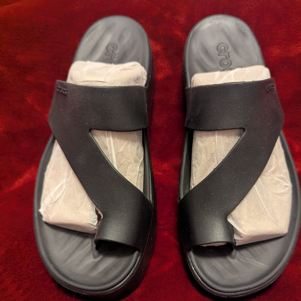 CROCS Black Women's Sandals